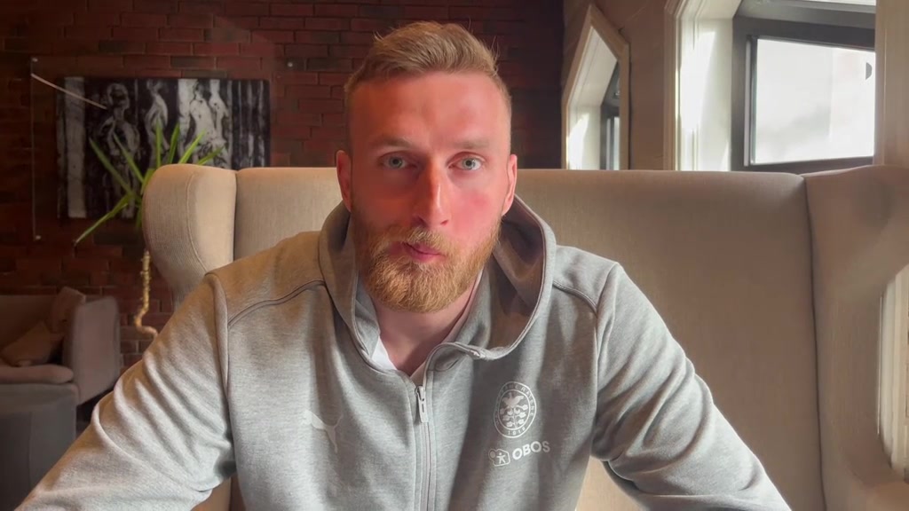 Alexander Nilsson før 3. runde i NM 2024